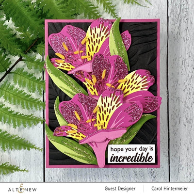 Part A-Glitz Art Craft Co.,LTD Dies Craft-A-Flower: Peruvian Lily Layering Die Set