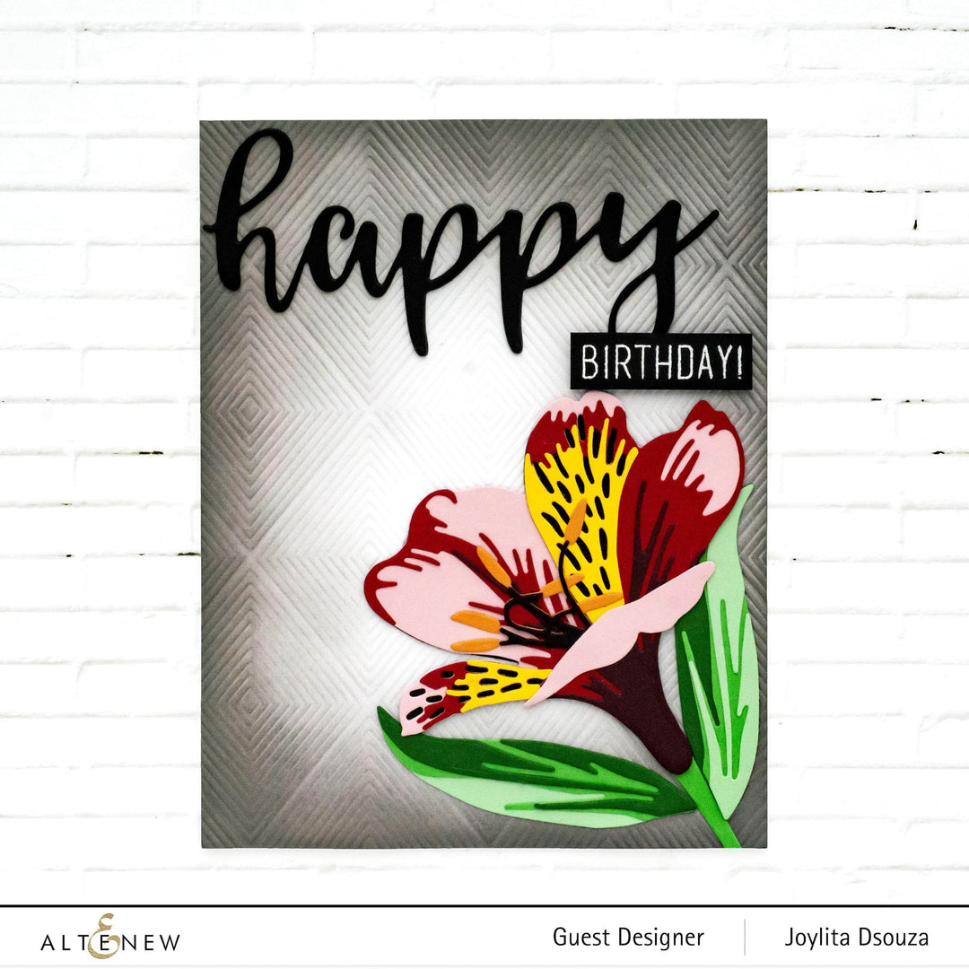 Part A-Glitz Art Craft Co.,LTD Dies Craft-A-Flower: Peruvian Lily Layering Die Set