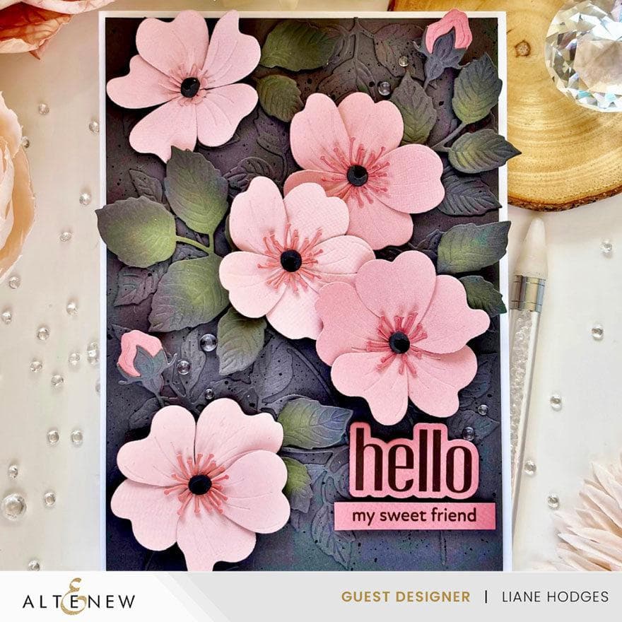 Craft-A-Flower: Prairie Roses Layering Die Set | Altenew