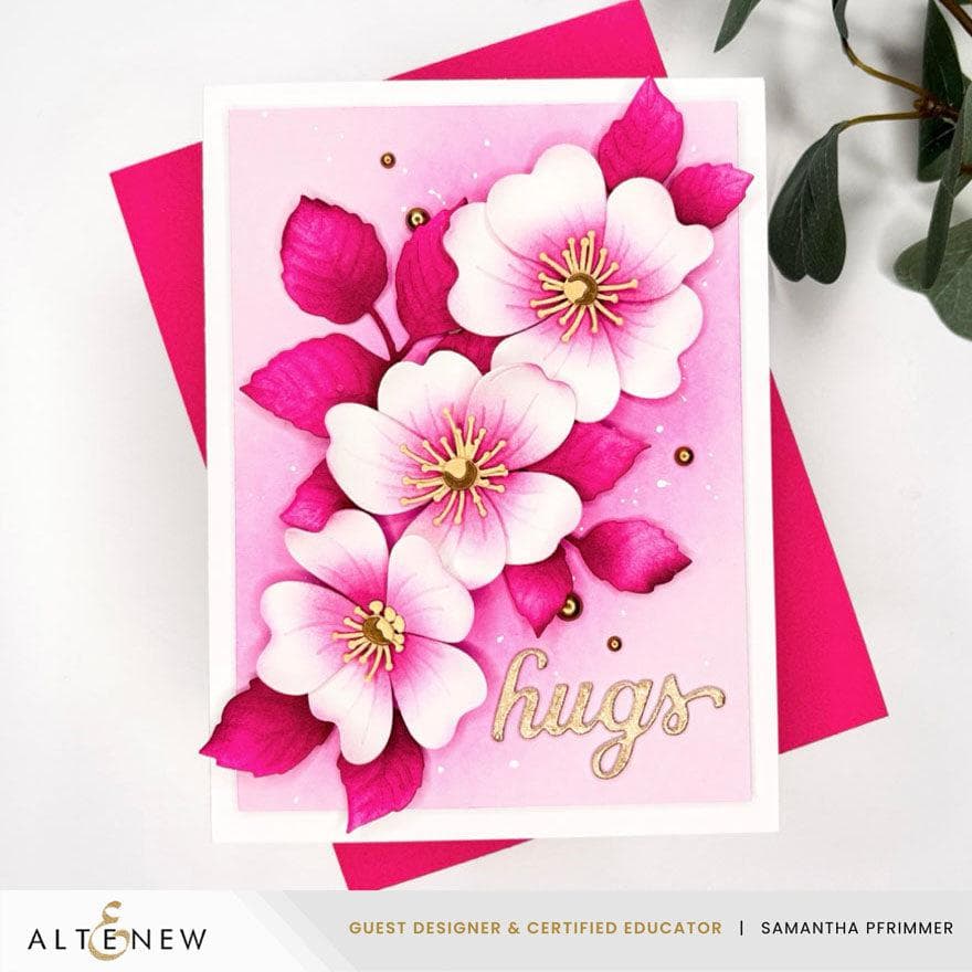 Craft-A-Flower: Prairie Roses Layering Die Set | Altenew