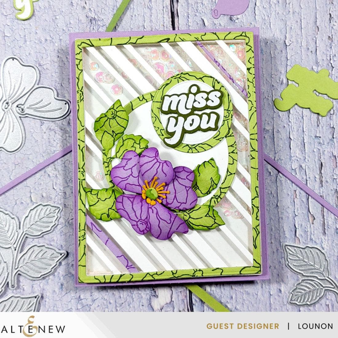 Craft-A-Flower: Prairie Roses Layering Die Set | Altenew
