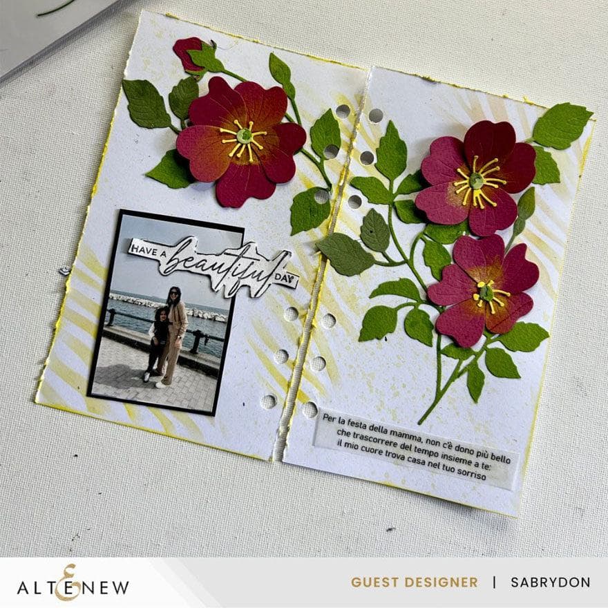Craft-A-Flower: Prairie Roses Layering Die Set