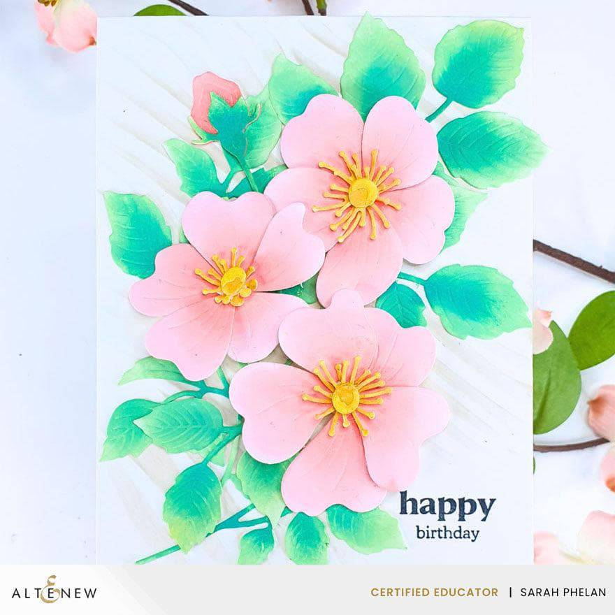 Craft-A-Flower: Prairie Roses Layering Die Set