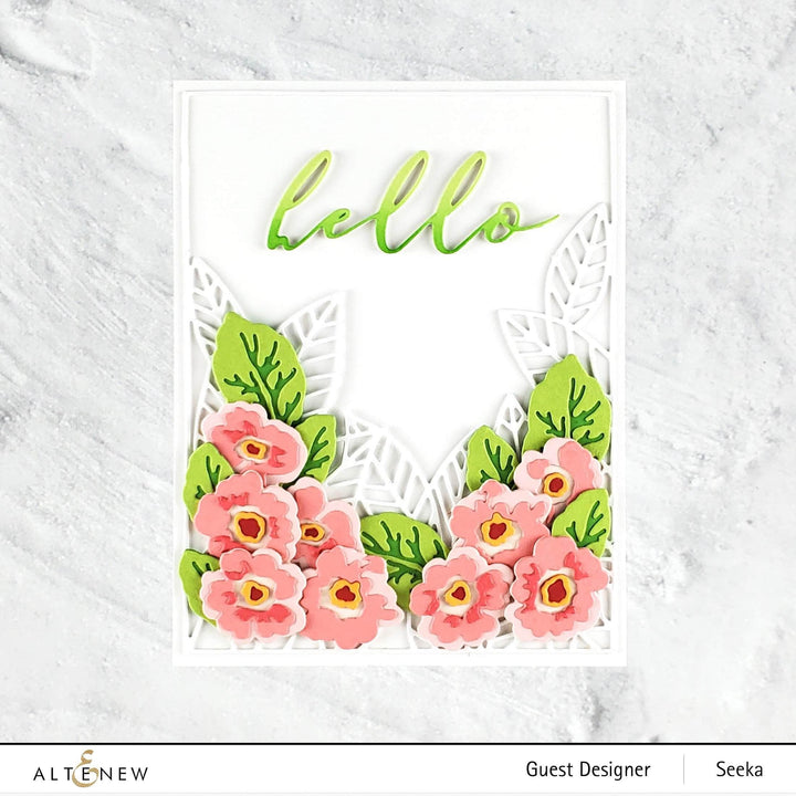Part A-Glitz Art Craft Co.,LTD Dies Craft-A-Flower: Primrose Blossom Layering Die Set