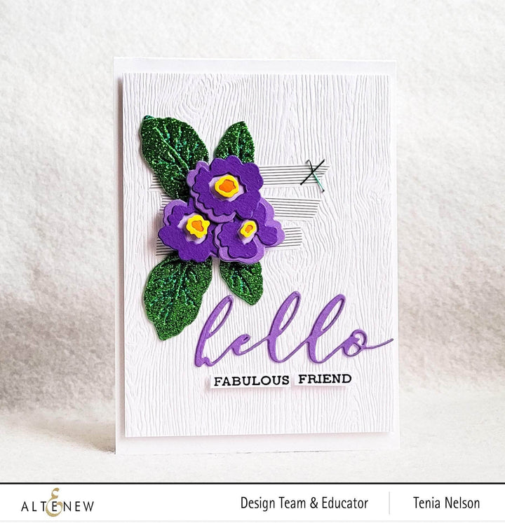 Part A-Glitz Art Craft Co.,LTD Dies Craft-A-Flower: Primrose Blossom Layering Die Set