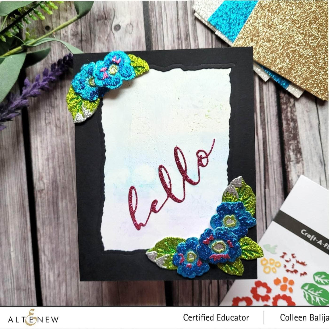 Part A-Glitz Art Craft Co.,LTD Dies Craft-A-Flower: Primrose Blossom Layering Die Set