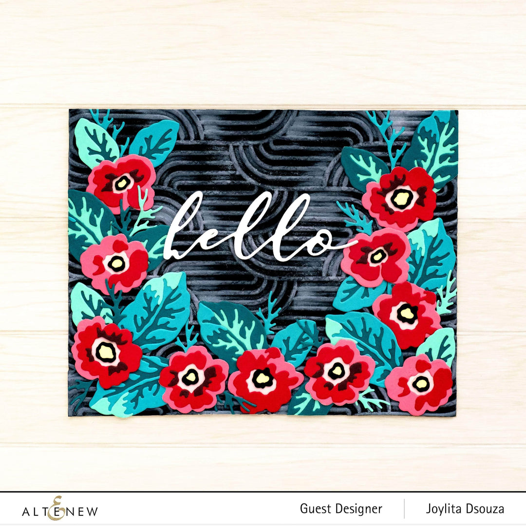 Part A-Glitz Art Craft Co.,LTD Dies Craft-A-Flower: Primrose Blossom Layering Die Set