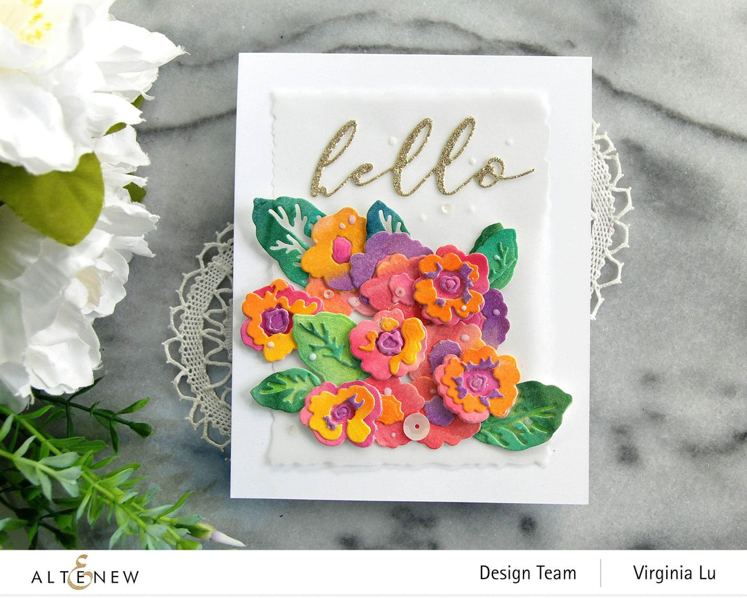 Part A-Glitz Art Craft Co.,LTD Dies Craft-A-Flower: Primrose Blossom Layering Die Set