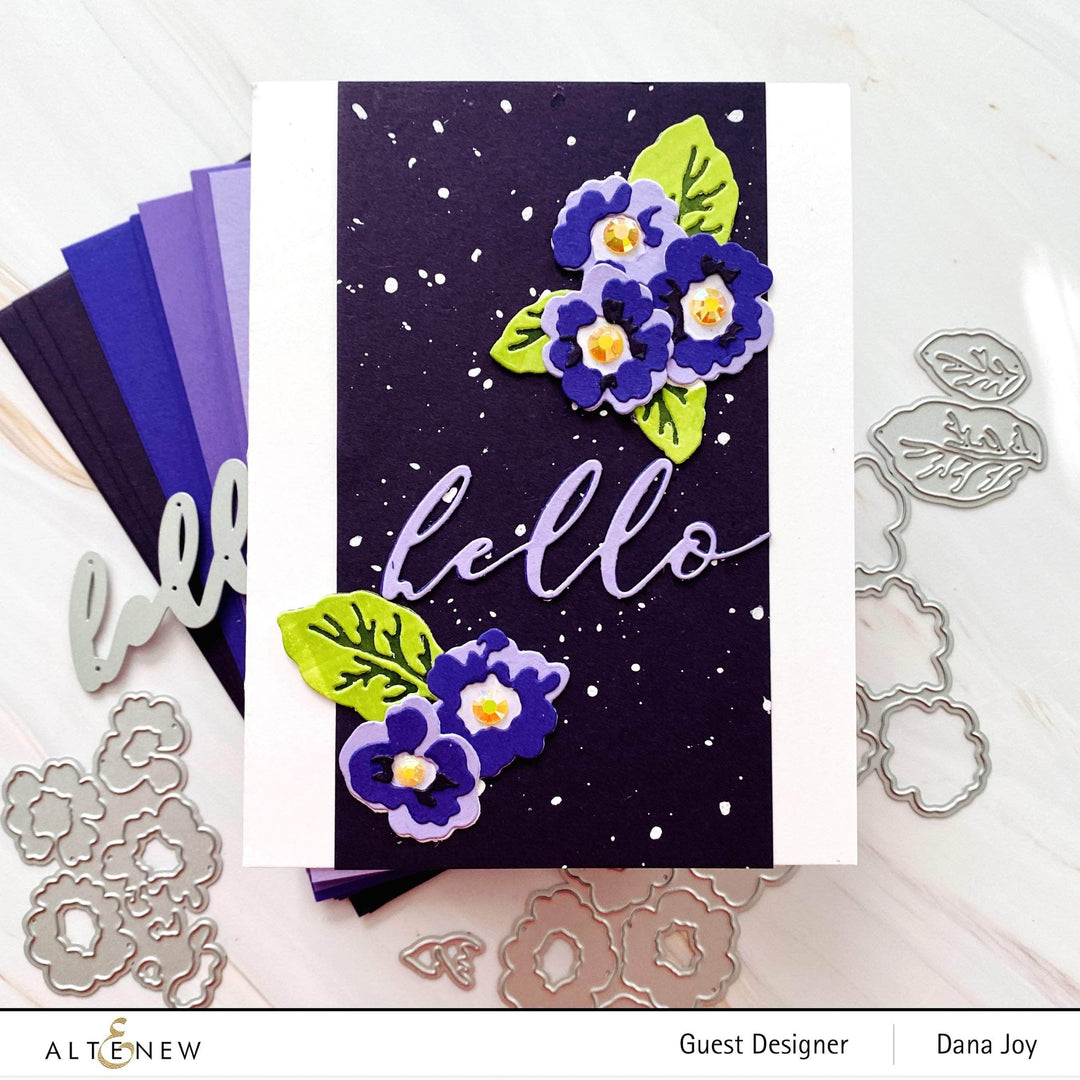 Part A-Glitz Art Craft Co.,LTD Dies Craft-A-Flower: Primrose Blossom Layering Die Set