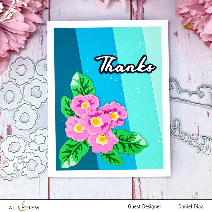 Part A-Glitz Art Craft Co.,LTD Dies Craft-A-Flower: Primrose Blossom Layering Die Set