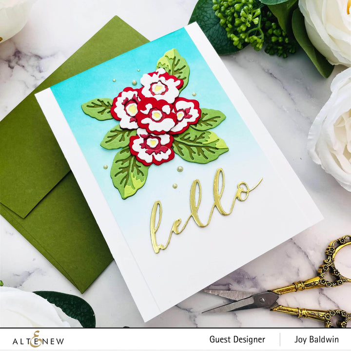 Part A-Glitz Art Craft Co.,LTD Dies Craft-A-Flower: Primrose Blossom Layering Die Set