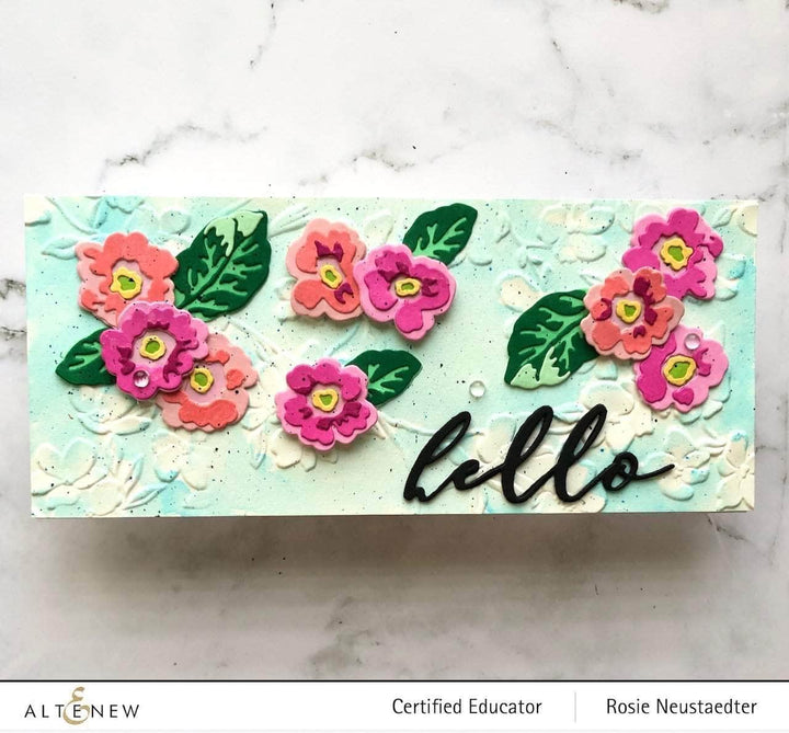 Part A-Glitz Art Craft Co.,LTD Dies Craft-A-Flower: Primrose Blossom Layering Die Set