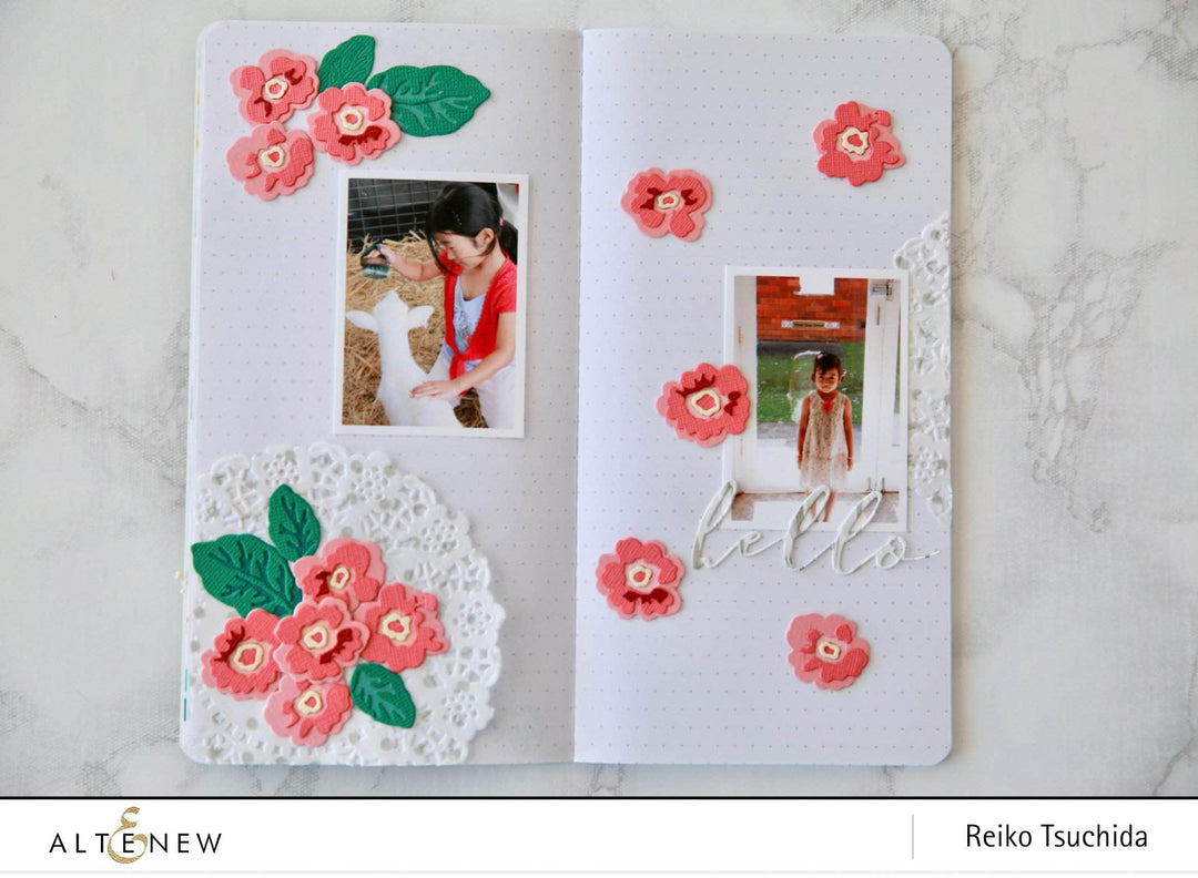 Part A-Glitz Art Craft Co.,LTD Dies Craft-A-Flower: Primrose Blossom Layering Die Set