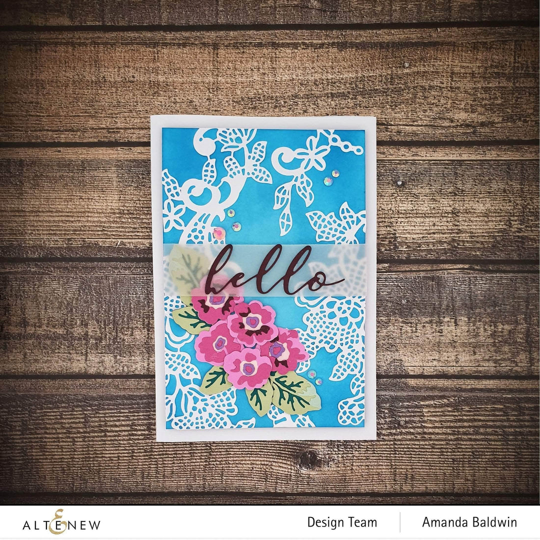 Part A-Glitz Art Craft Co.,LTD Dies Craft-A-Flower: Primrose Blossom Layering Die Set