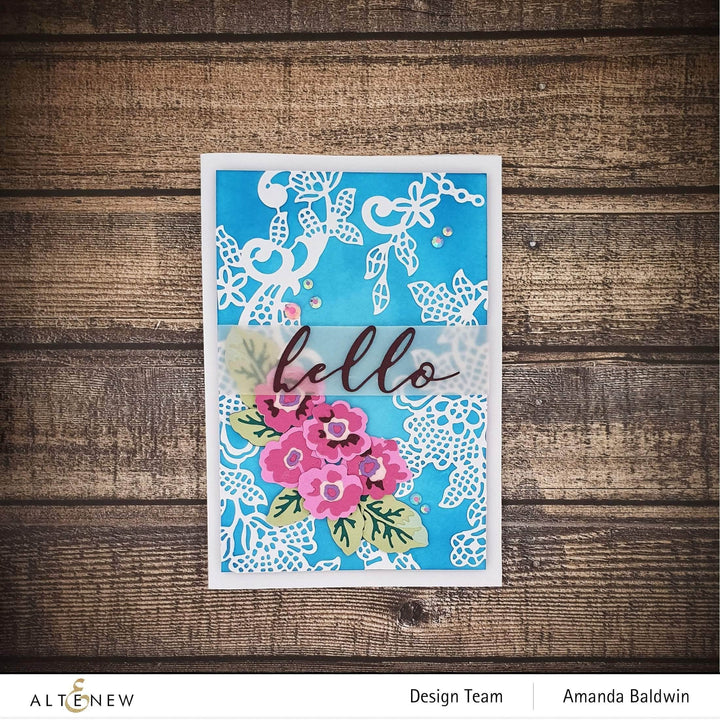 Part A-Glitz Art Craft Co.,LTD Dies Craft-A-Flower: Primrose Blossom Layering Die Set