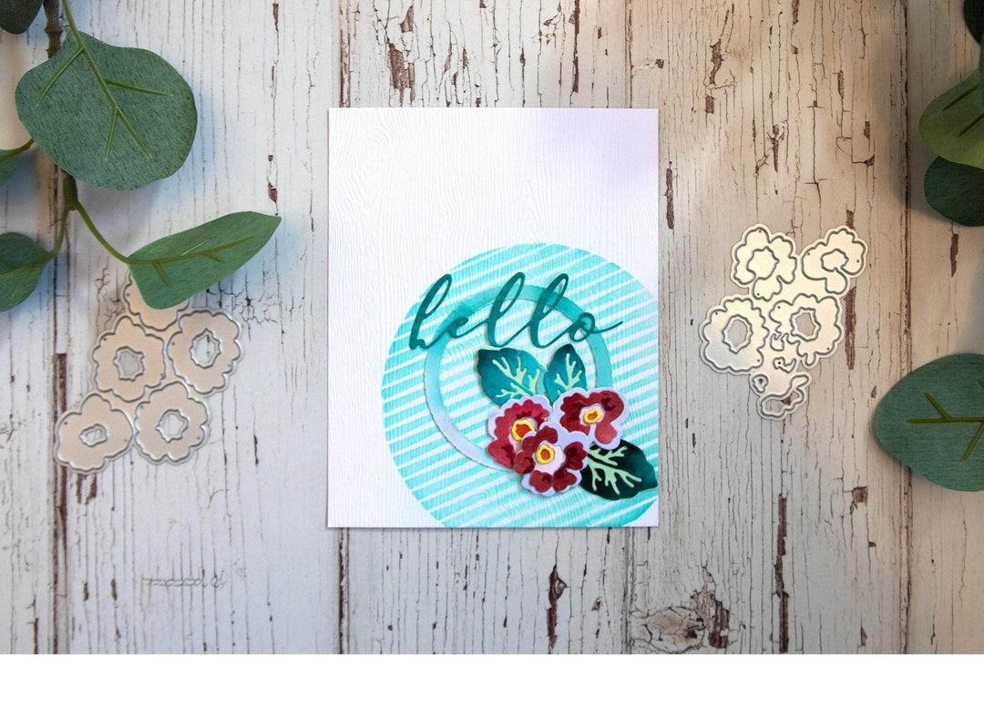 Part A-Glitz Art Craft Co.,LTD Dies Craft-A-Flower: Primrose Blossom Layering Die Set