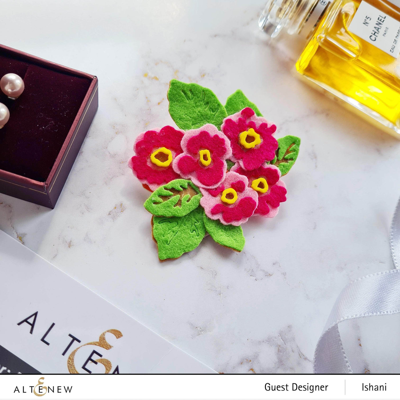 Part A-Glitz Art Craft Co.,LTD Dies Craft-A-Flower: Primrose Blossom Layering Die Set