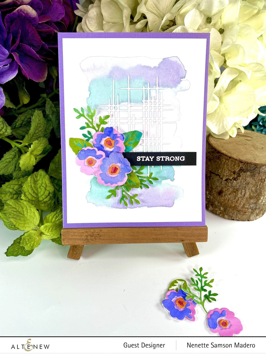 Part A-Glitz Art Craft Co.,LTD Dies Craft-A-Flower: Primrose Blossom Layering Die Set