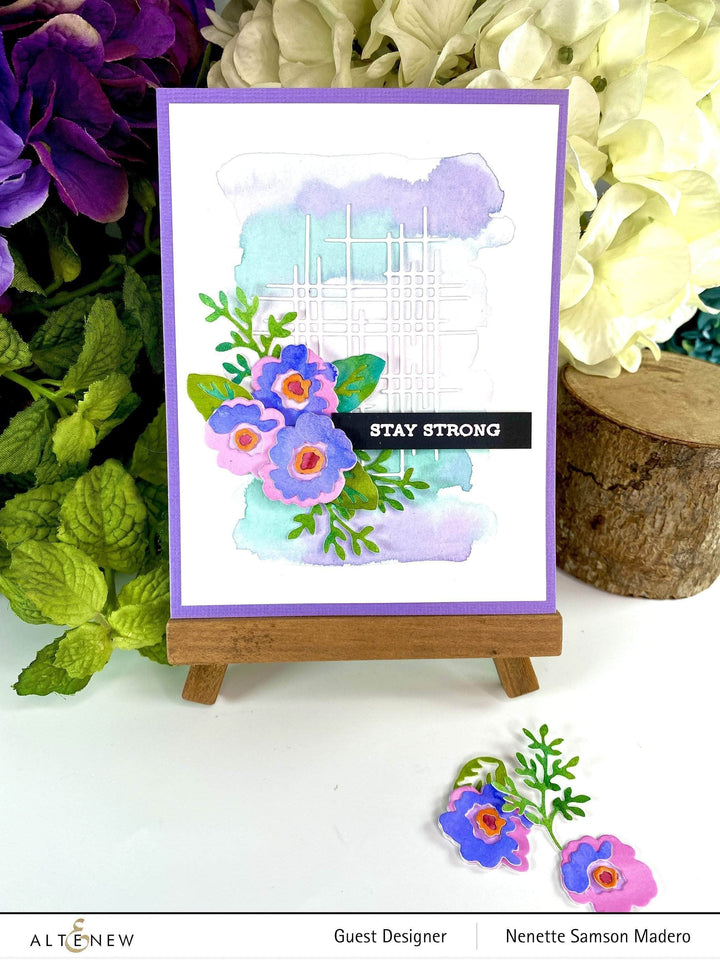 Part A-Glitz Art Craft Co.,LTD Dies Craft-A-Flower: Primrose Blossom Layering Die Set