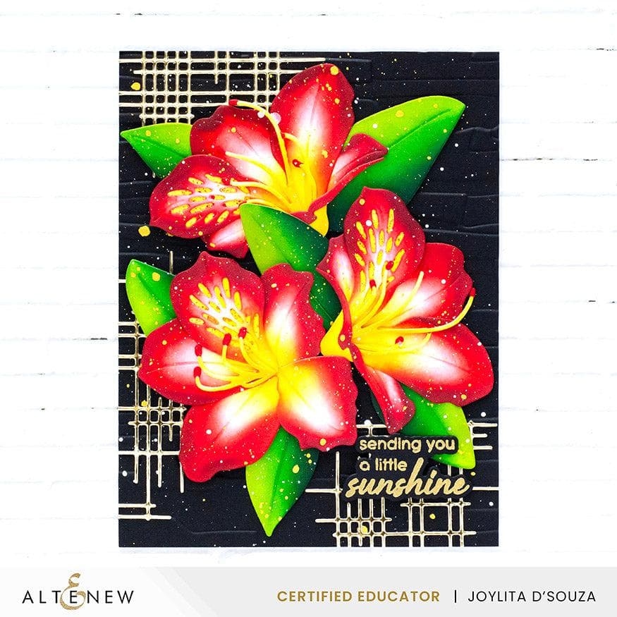 Part A-Glitz Art Craft Co.,LTD Dies Craft-A-Flower: Rhododendron Layering Die Set