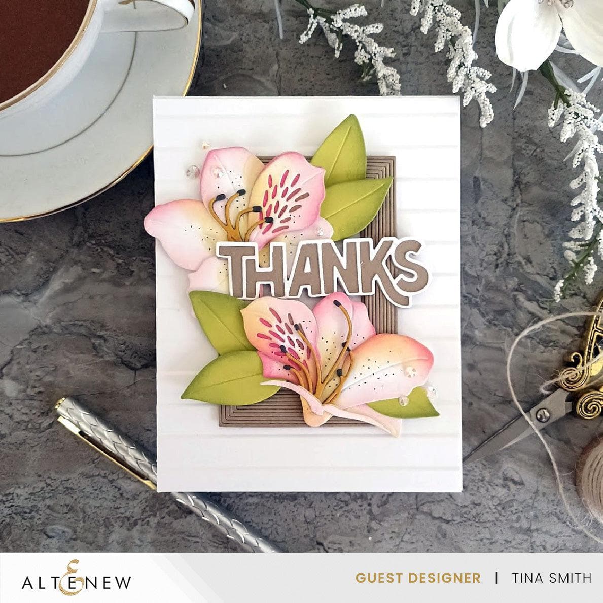 Craft-A-Flower: Rhododendron Layering Die Set | Altenew