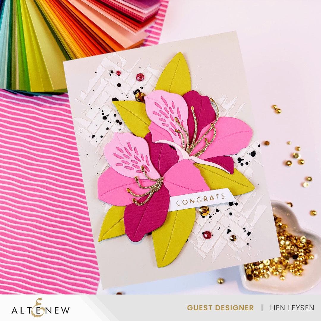 Part A-Glitz Art Craft Co.,LTD Dies Craft-A-Flower: Rhododendron Layering Die Set