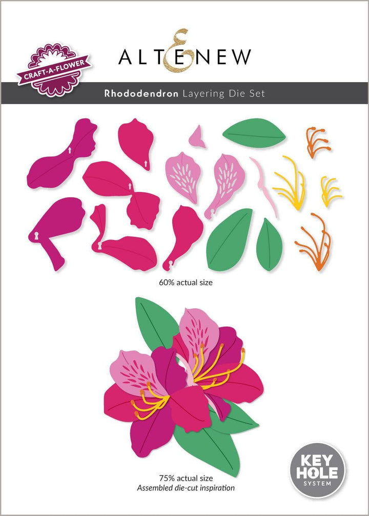 Altenew Craft-A-Flower: Rhododendron Die Set