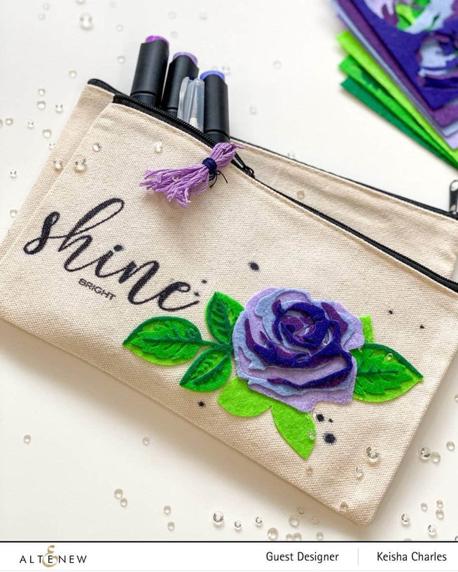 Part A-Glitz Art Craft Co.,LTD Dies Craft-A-Flower: Rose Layering Die Set