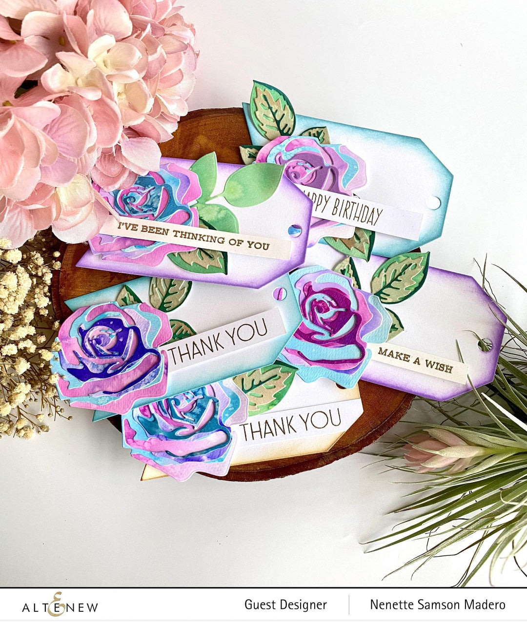 Part A-Glitz Art Craft Co.,LTD Dies Craft-A-Flower: Rose Layering Die Set