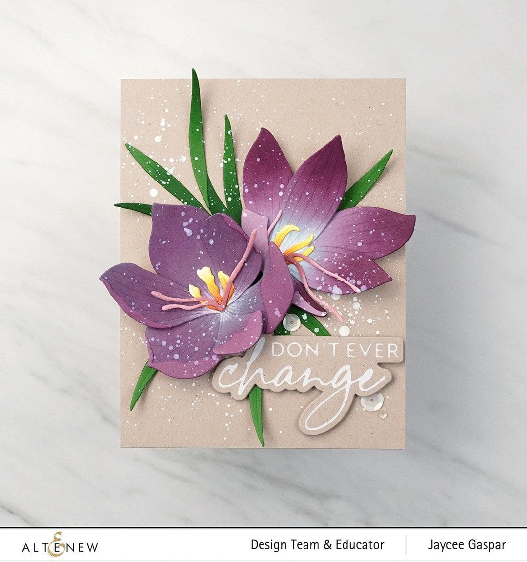 Part A-Glitz Art Craft Co.,LTD Dies Craft-A-Flower: Saffron Layering Die Set