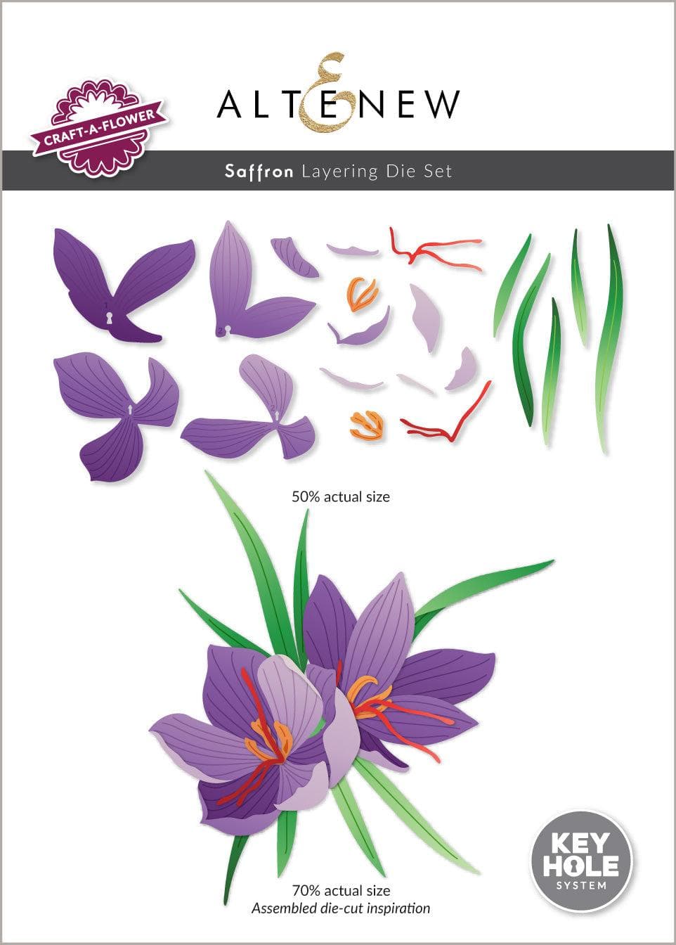 Altenew - Dies - Craft-A-Flower: Saffron Layering