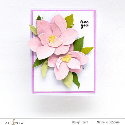 Part A-Glitz Art Craft Co.,LTD Dies Craft-A-Flower: Southern Magnolia Layering Die Set