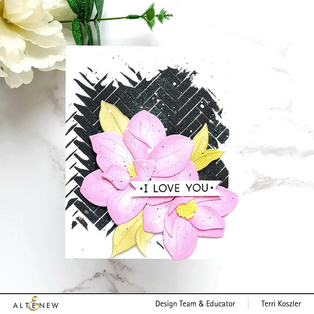 Part A-Glitz Art Craft Co.,LTD Dies Craft-A-Flower: Southern Magnolia Layering Die Set