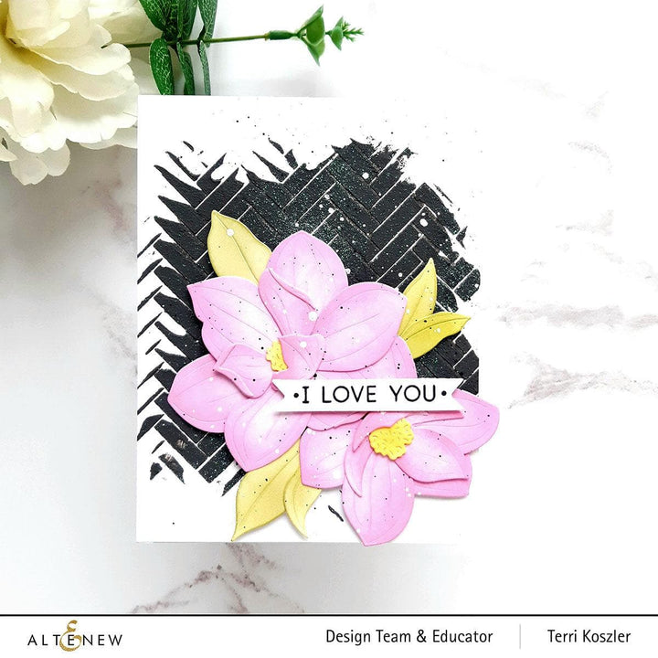 Part A-Glitz Art Craft Co.,LTD Dies Craft-A-Flower: Southern Magnolia Layering Die Set