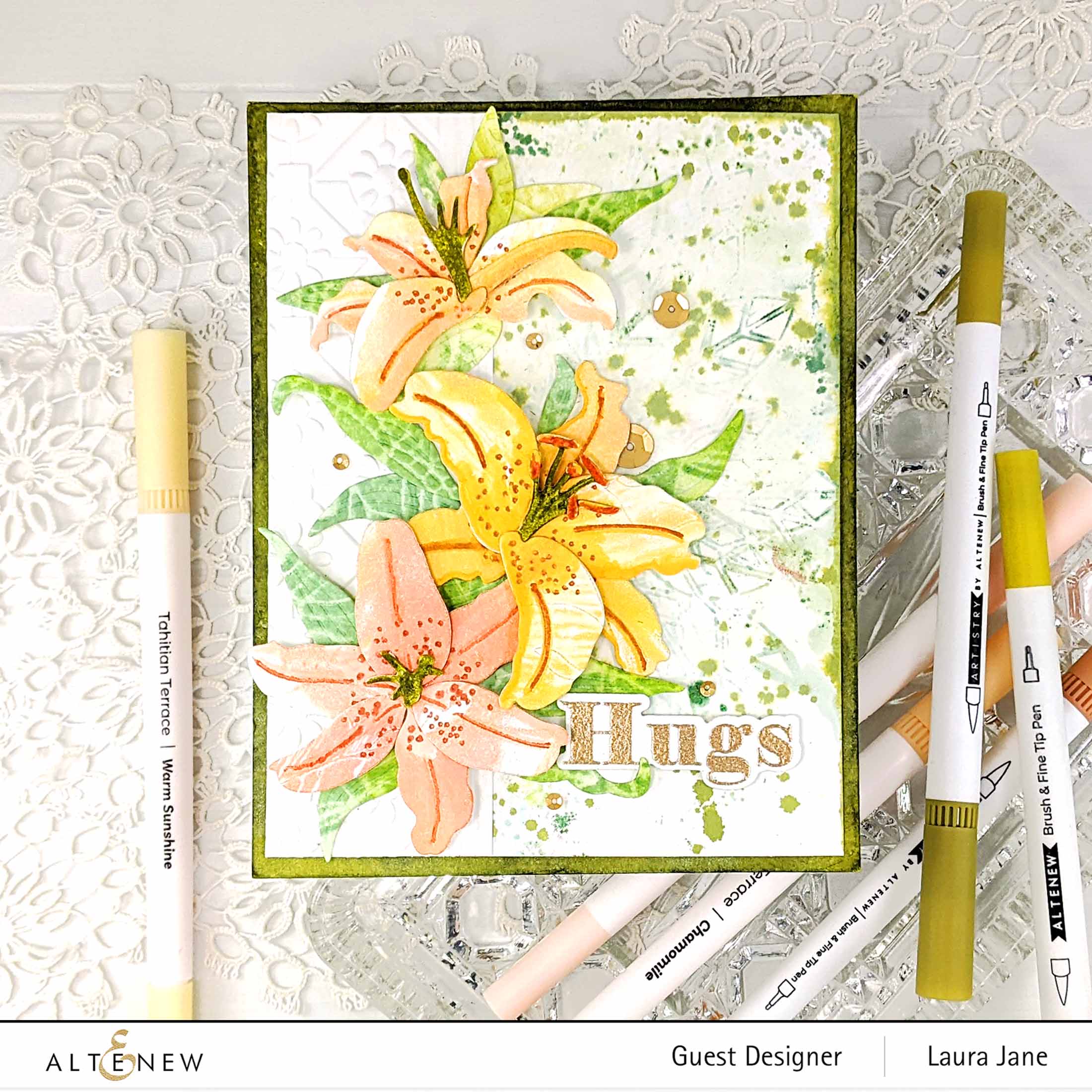 Craft-A-Flower: Stargazer Lily Layering Die Set | Altenew