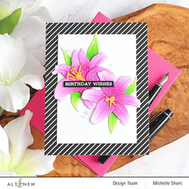 Part A-Glitz Art Craft Co.,LTD Dies Craft-A-Flower: Stargazer Lily Layering Die Set