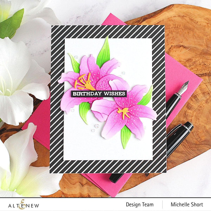 Part A-Glitz Art Craft Co.,LTD Dies Craft-A-Flower: Stargazer Lily Layering Die Set