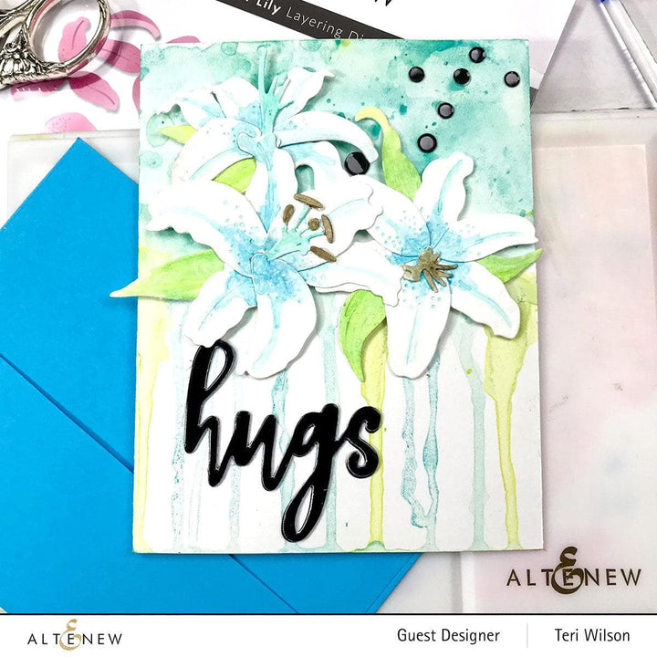 Part A-Glitz Art Craft Co.,LTD Dies Craft-A-Flower: Stargazer Lily Layering Die Set