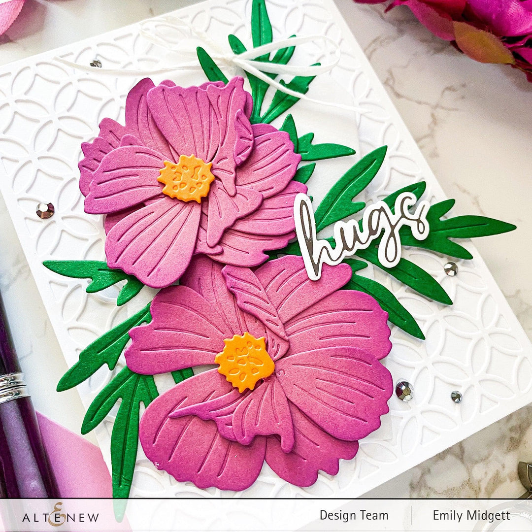 Part A-Glitz Art Craft Co.,LTD Dies Craft-A-Flower: Sulfur Cosmos Layering Die Set