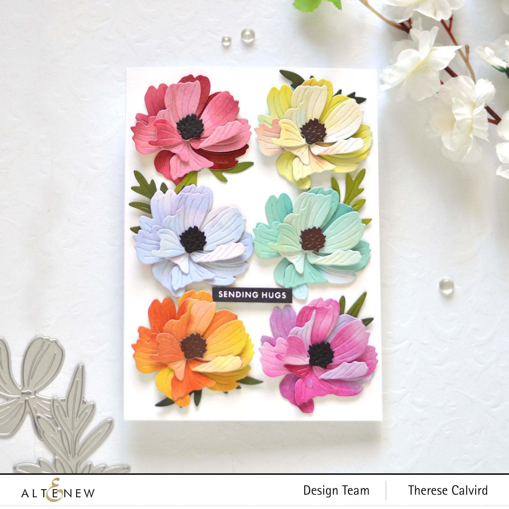 *完成*flower✿様オーダー Altenew Craft-A-Flower: Sulfur Cosmos Layering Die Set
