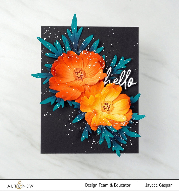 Part A-Glitz Art Craft Co.,LTD Dies Craft-A-Flower: Sulfur Cosmos Layering Die Set