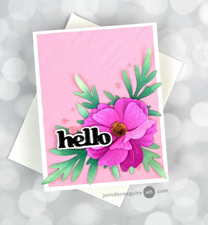 Part A-Glitz Art Craft Co.,LTD Dies Craft-A-Flower: Sulfur Cosmos Layering Die Set