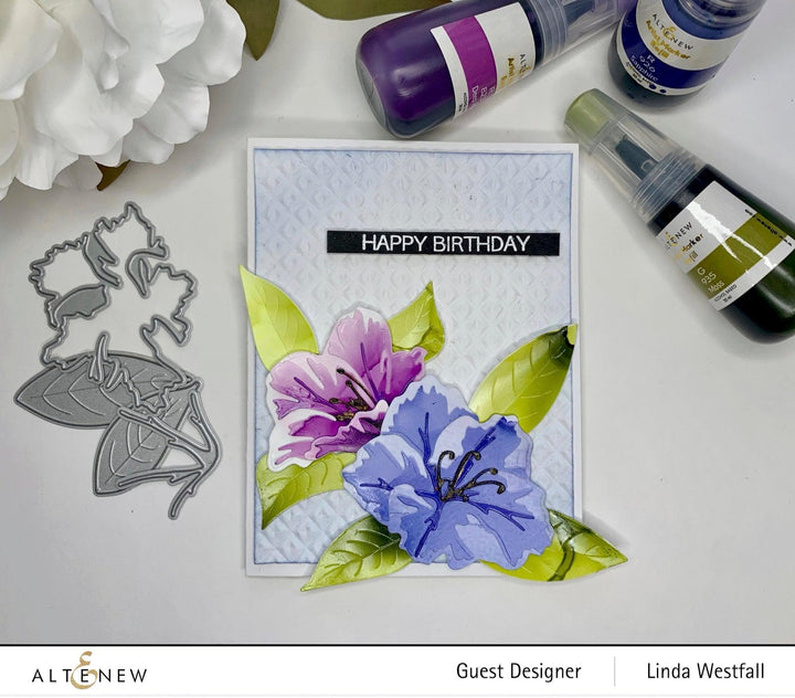 Part A-Glitz Art Craft Co.,LTD Dies Craft-A-Flower: Sunburst Azalea Layering Die Set