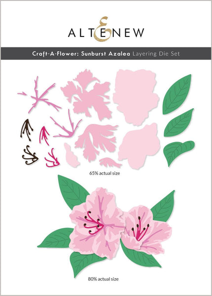 Craft-A-Flower: Sunburst Azalea Layering Die Set | Altenew