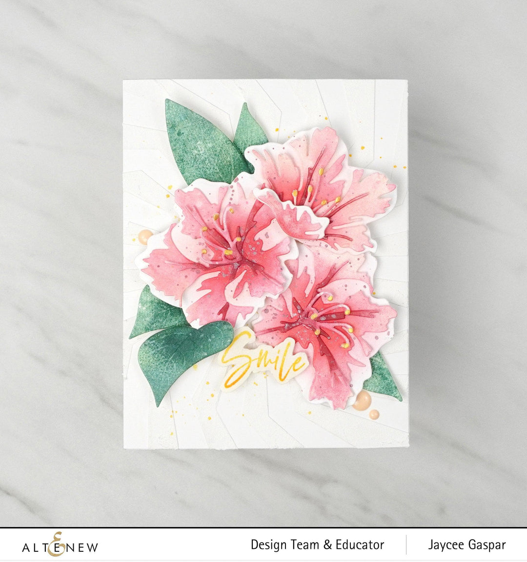 Part A-Glitz Art Craft Co.,LTD Dies Craft-A-Flower: Sunburst Azalea Layering Die Set