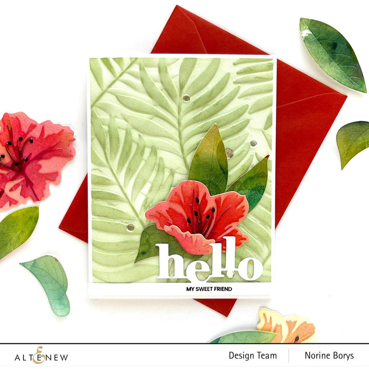 Part A-Glitz Art Craft Co.,LTD Dies Craft-A-Flower: Sunburst Azalea Layering Die Set