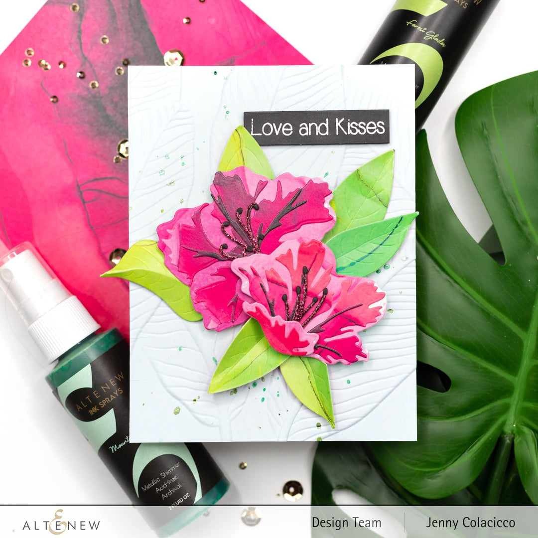 Part A-Glitz Art Craft Co.,LTD Dies Craft-A-Flower: Sunburst Azalea Layering Die Set