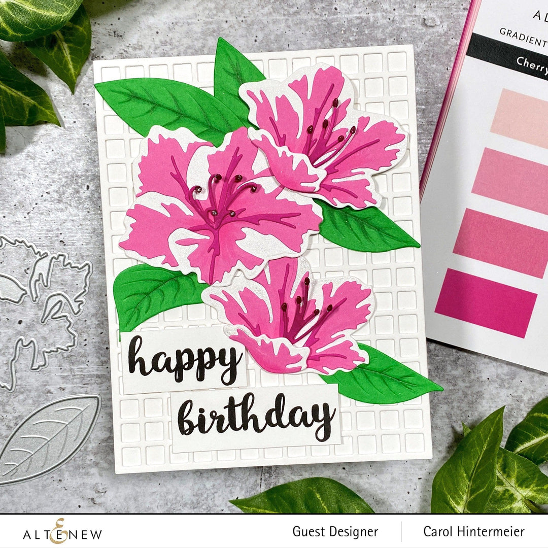 Part A-Glitz Art Craft Co.,LTD Dies Craft-A-Flower: Sunburst Azalea Layering Die Set