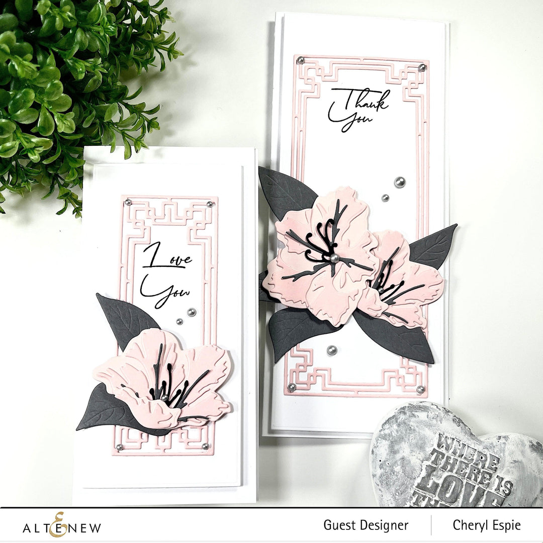 Part A-Glitz Art Craft Co.,LTD Dies Craft-A-Flower: Sunburst Azalea Layering Die Set