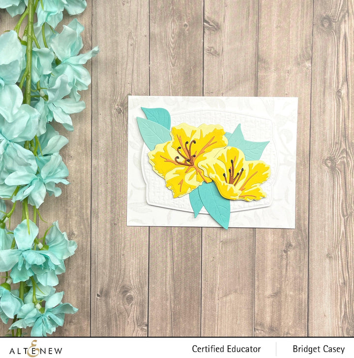 Part A-Glitz Art Craft Co.,LTD Dies Craft-A-Flower: Sunburst Azalea Layering Die Set